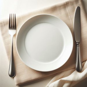 Empty plate