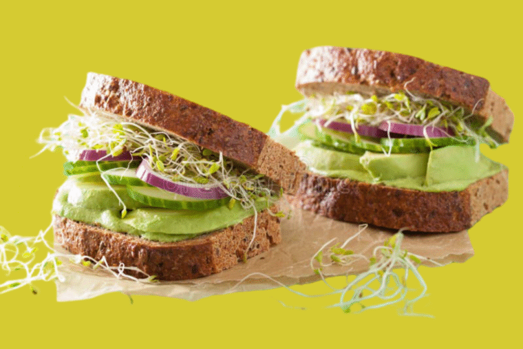 Avocado cucumber Sandwich